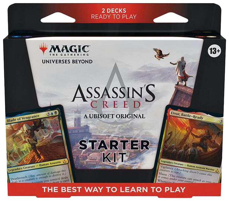 Magic The Gathering Universes Beyond Assassins Creed Starter Kit