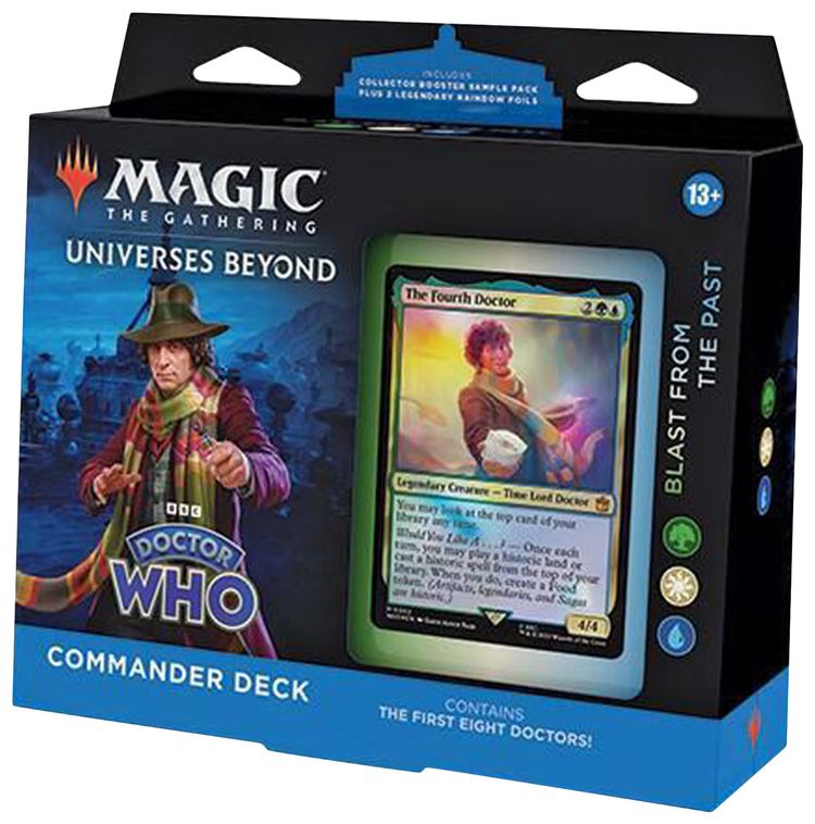 Magic The Gathering Universes Beyond Doctor Who Blast From the Past Commander Deck