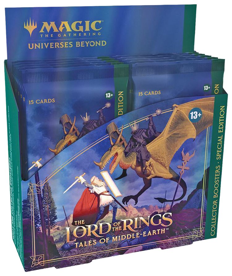 Magic The Gathering The Lord of the Rings Tales of Middle earth Special Edition Collector Booster Display