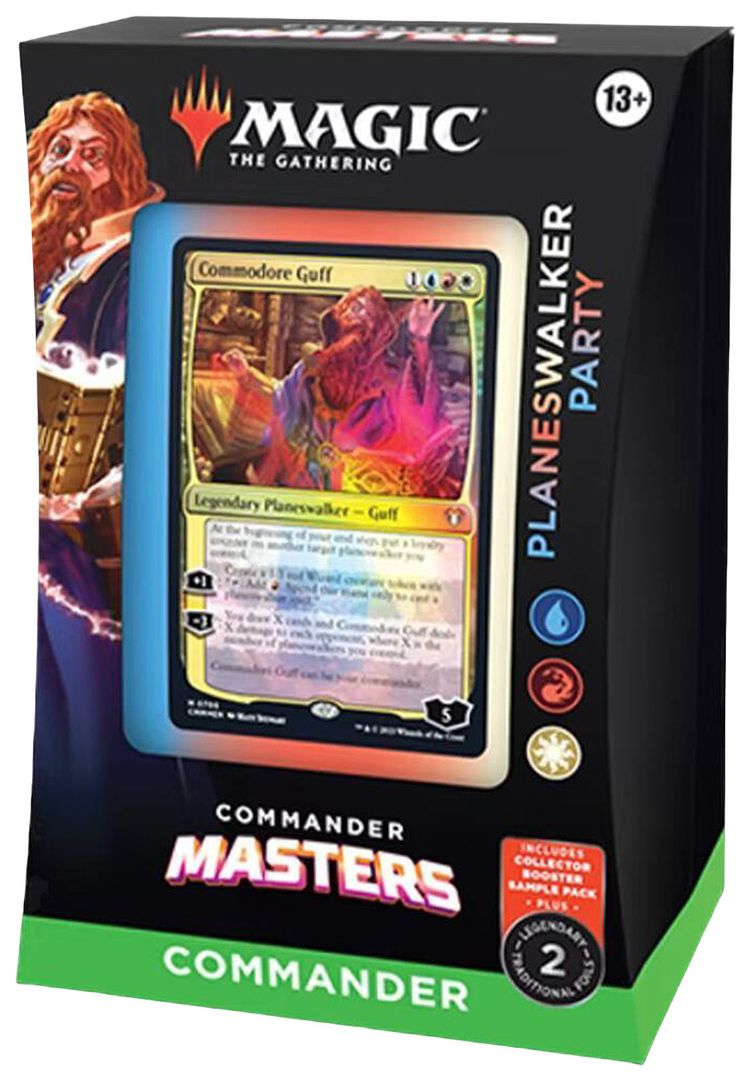 Magic The Gathering Commander Masters Commander Deck Planeswalker Party