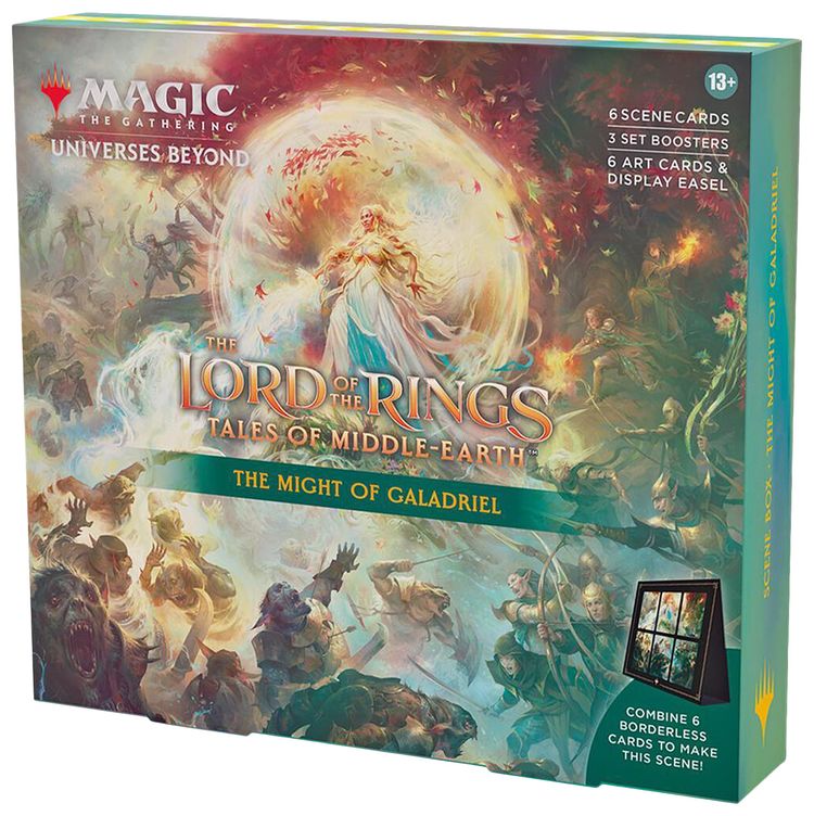 Magic The Gathering The Lord of the Rings Tales of Middle earth Scene Box The Might of Galadriel