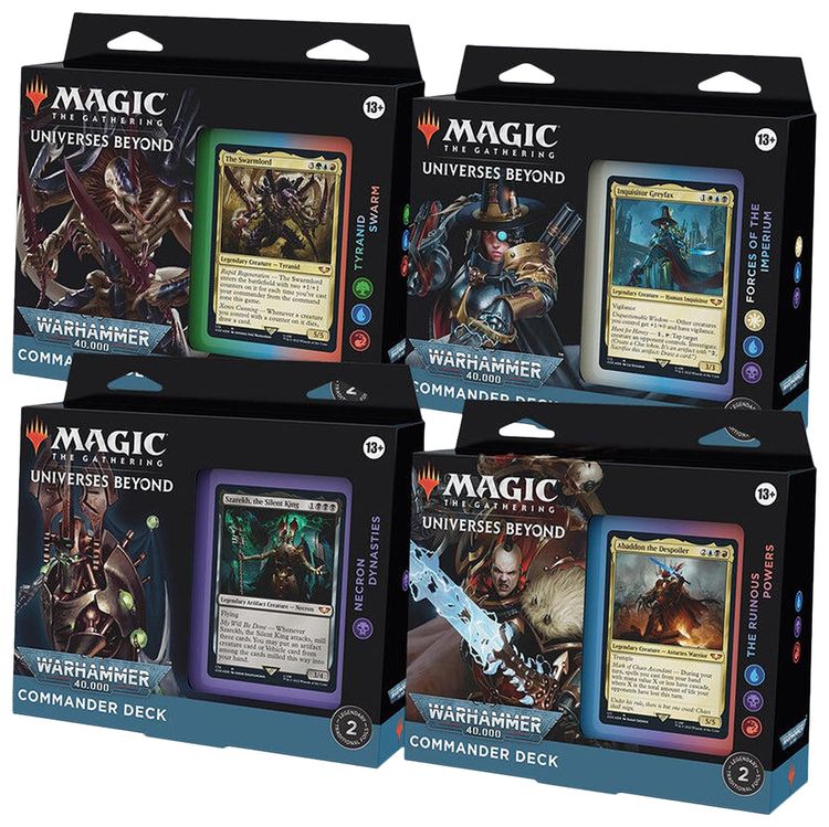Magic The Gathering Universes Beyond Warhammer 40000 Commander Deck Display