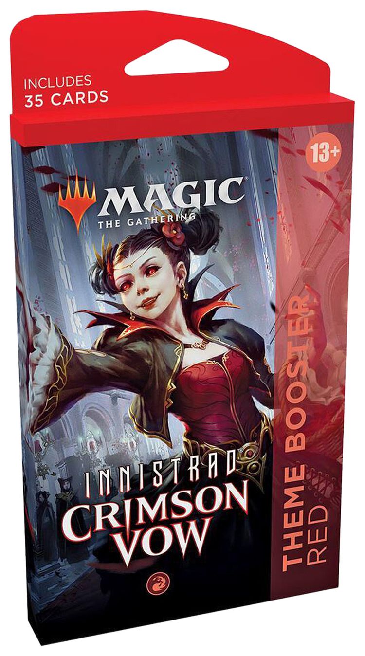 Magic The Gathering Innistrad Crimson Vow Theme Booster Red