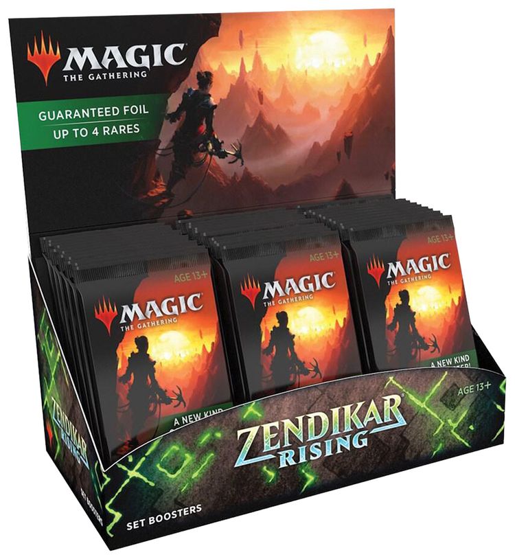 Magic The Gathering Zendikar Rising Set Booster Display