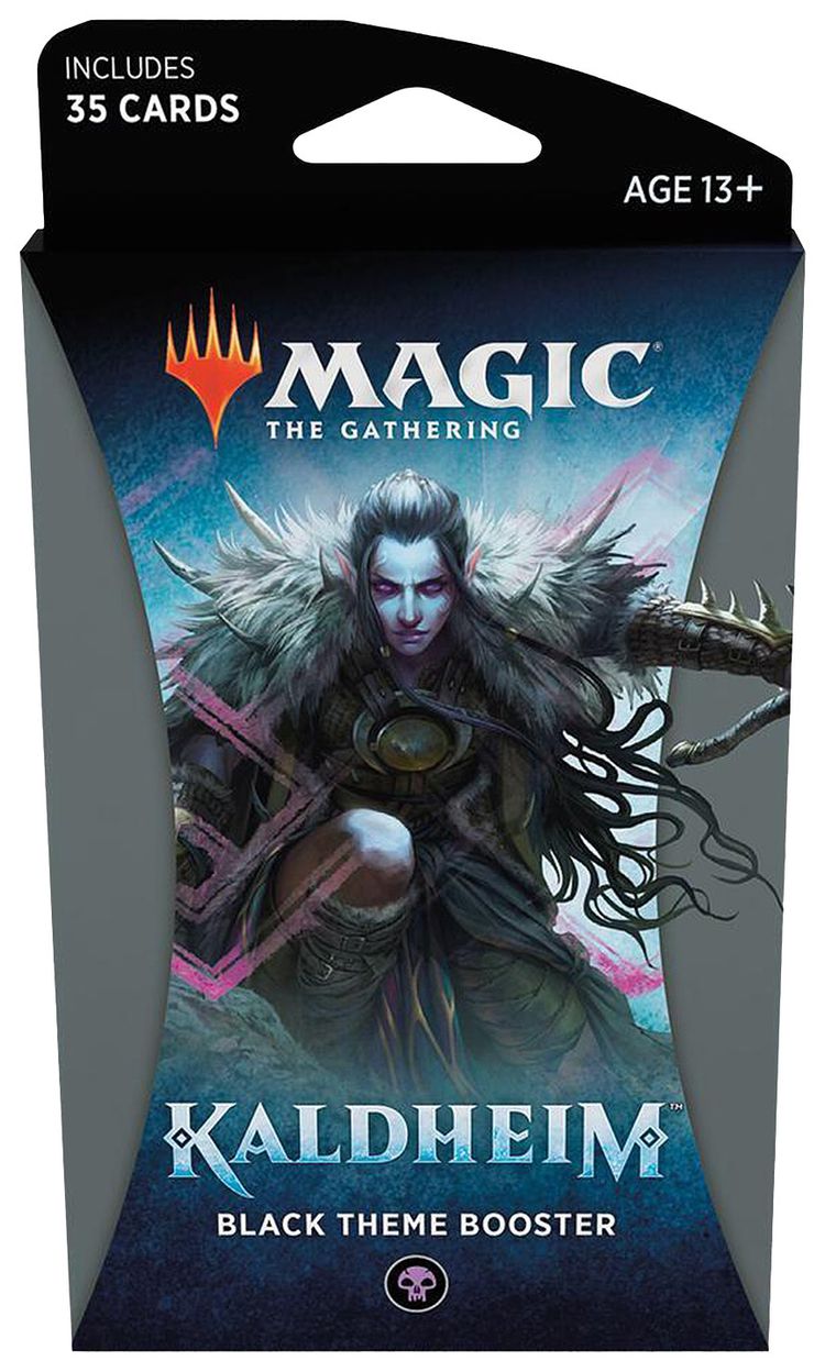 Magic The Gathering Kaldheim Theme Booster Black
