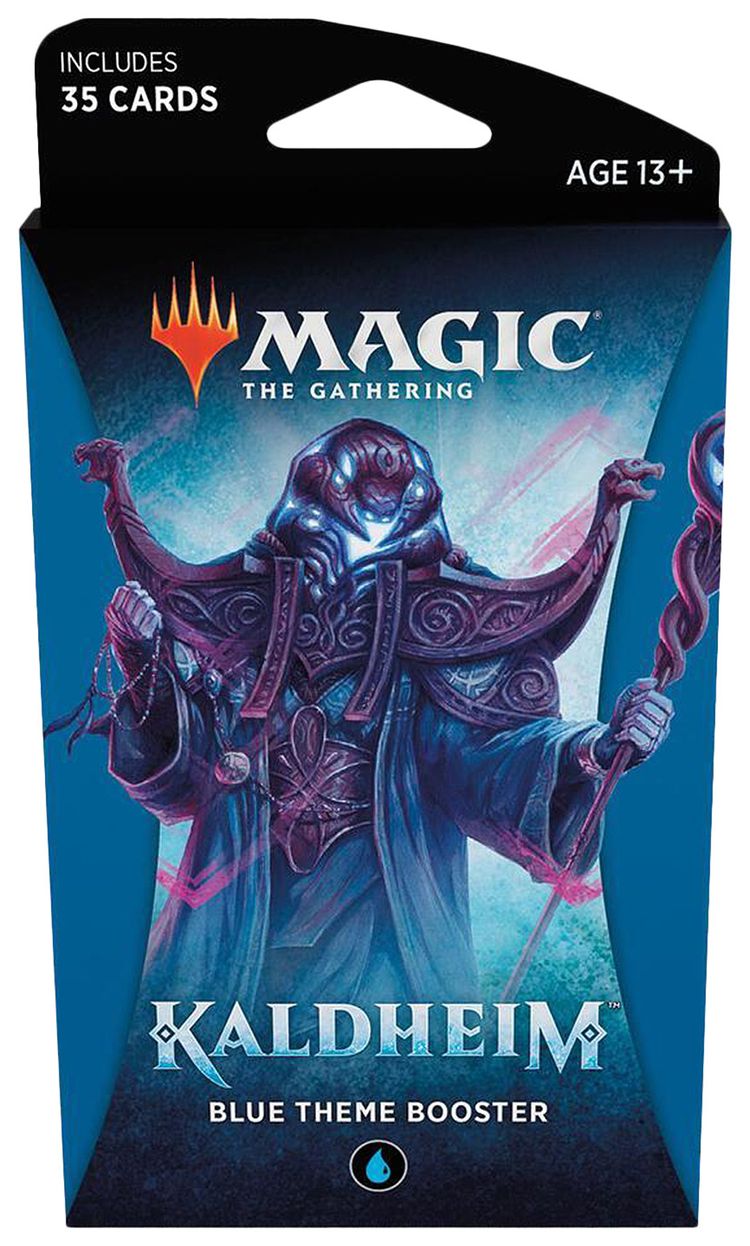Magic The Gathering Kaldheim Theme Booster Blue