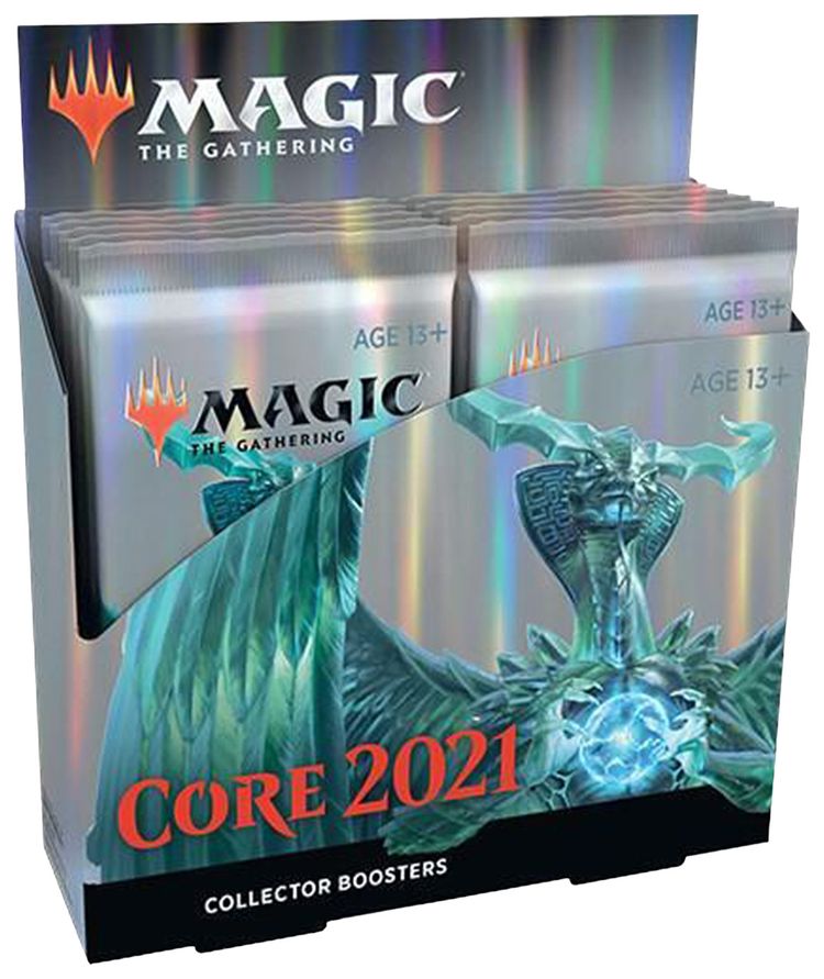 Magic The Gathering Core Set 2021 Collector Booster Display