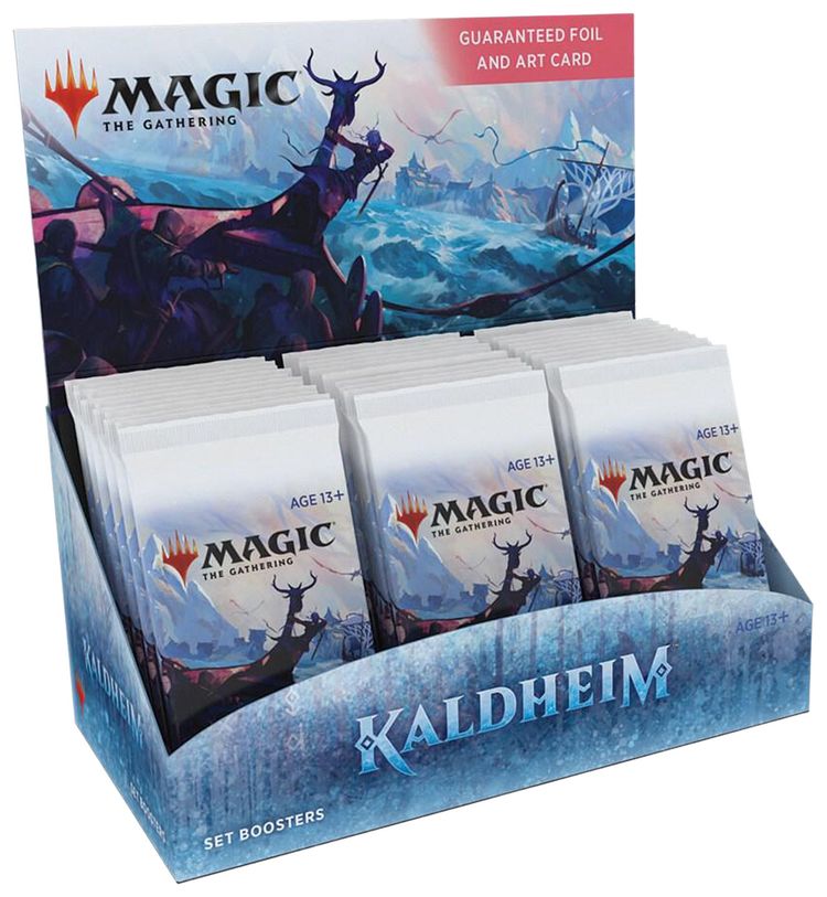 Magic The Gathering Kaldheim Set Booster Display