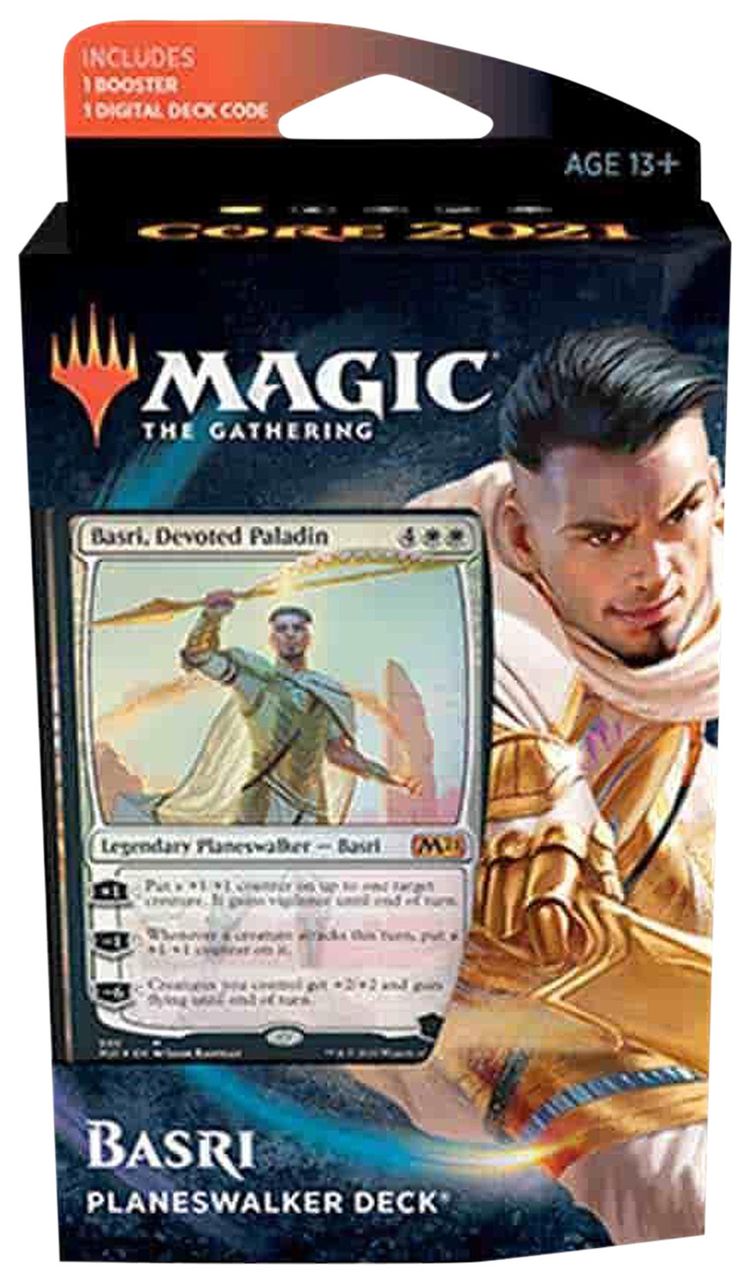 Magic The Gathering Core Set 2021 Planeswalker Deck Basri