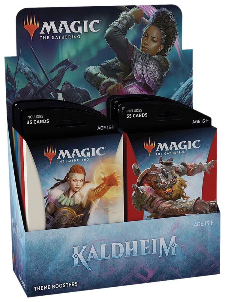 Magic The Gathering Kaldheim Theme Booster Display Box
