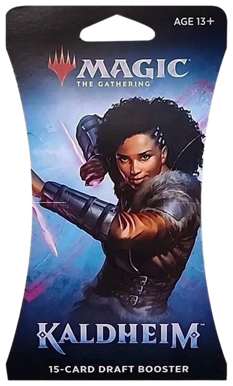 Magic The Gathering Kaldheim Sleeved Draft Booster Pack