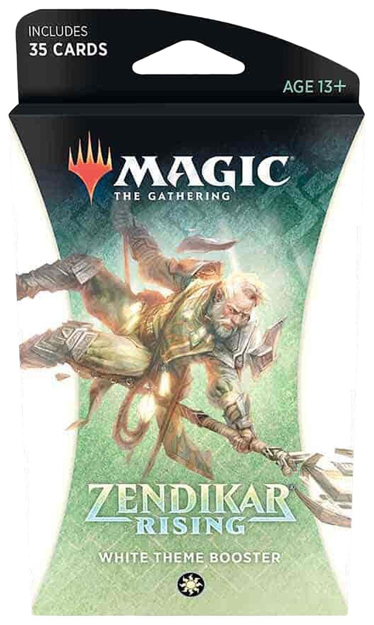 Magic The Gathering Zendikar Rising Theme Booster White