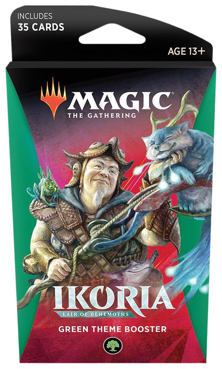 Magic The Gathering Ikoria Lair of Behemoths Theme Booster Green