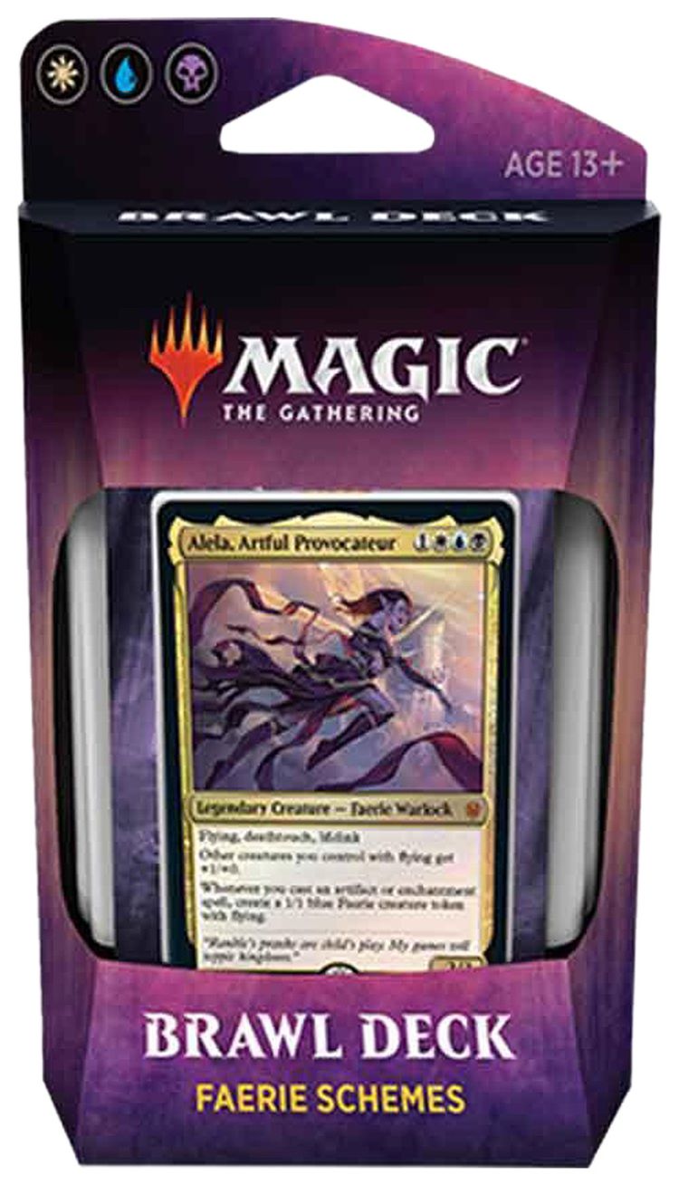 Magic The Gathering Throne of Eldraine Brawl Deck Faerie Schemes