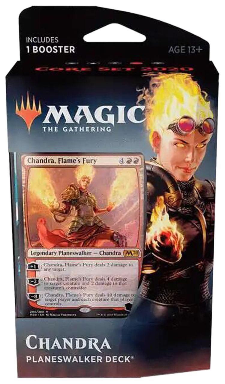 Magic The Gathering Core Set 2020 Planeswalker Deck Chandra