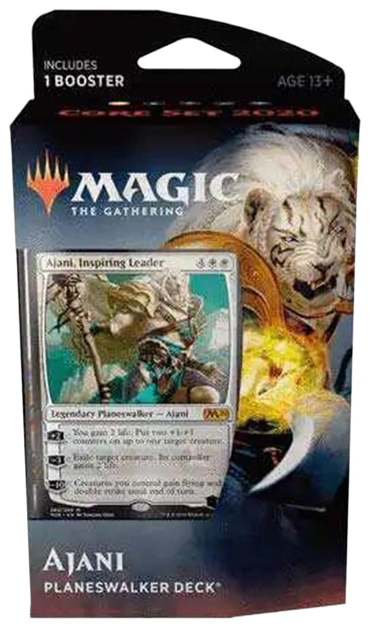 Magic The Gathering Core Set 2020 Planeswalker Deck Ajani
