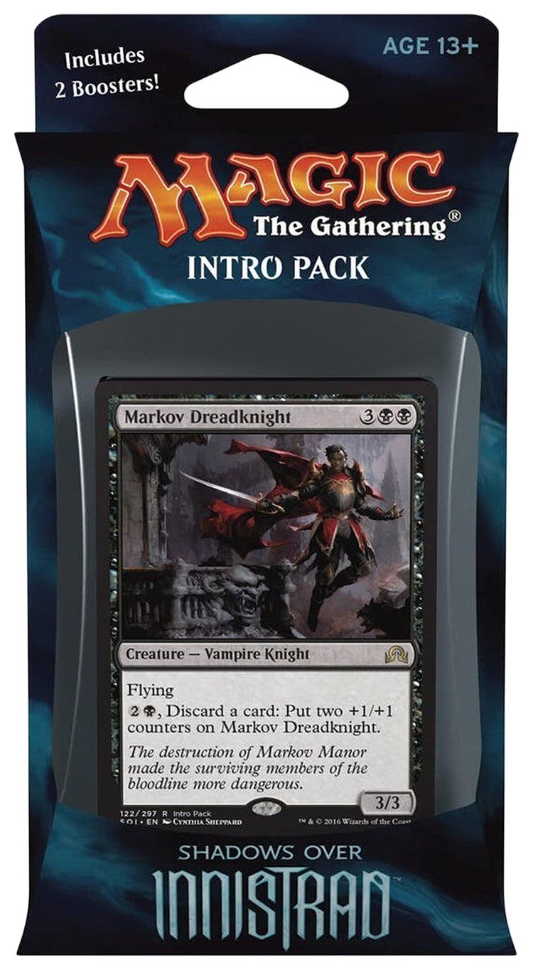 Magic The Gathering Shadows over Innistrad Intro Pack Vampiric Thirst B