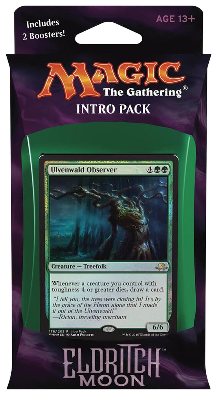 Magic The Gathering Eldritch Moon Intro Pack Weapons and Wards