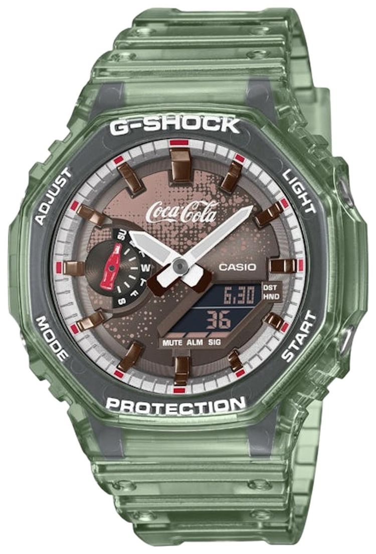 G SHOCK by Casio x Coca Cola Analog Digital 2100 Series Green