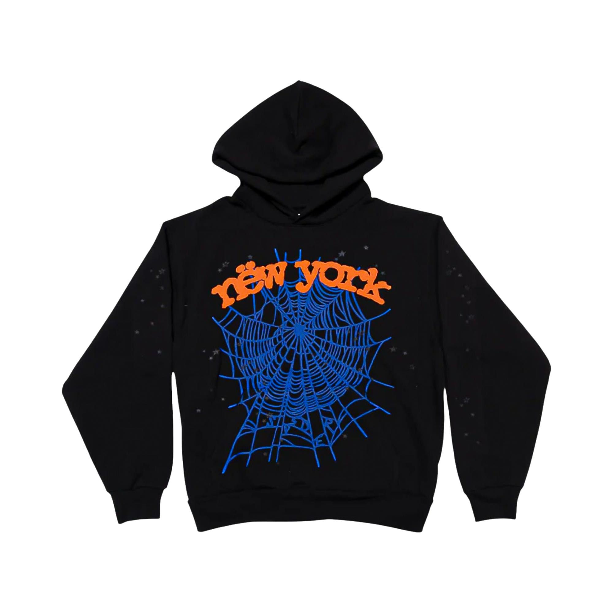 Buy Sp5der OG Web V2 Knicks Alternate Hoodie 'Black