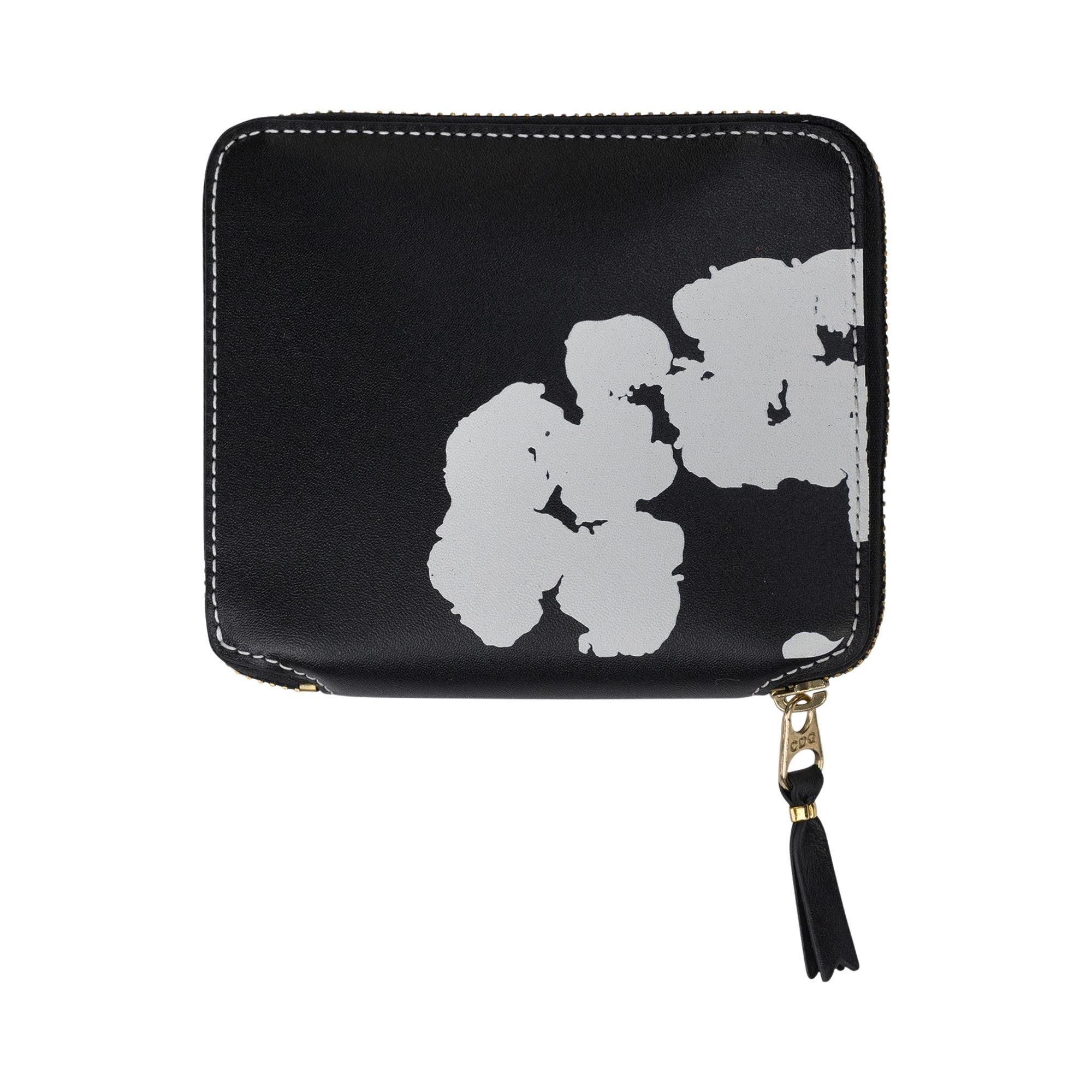 Buy Denim Tears Cotton Wreath Wallet 'Black' - 3607935996476 | GOAT