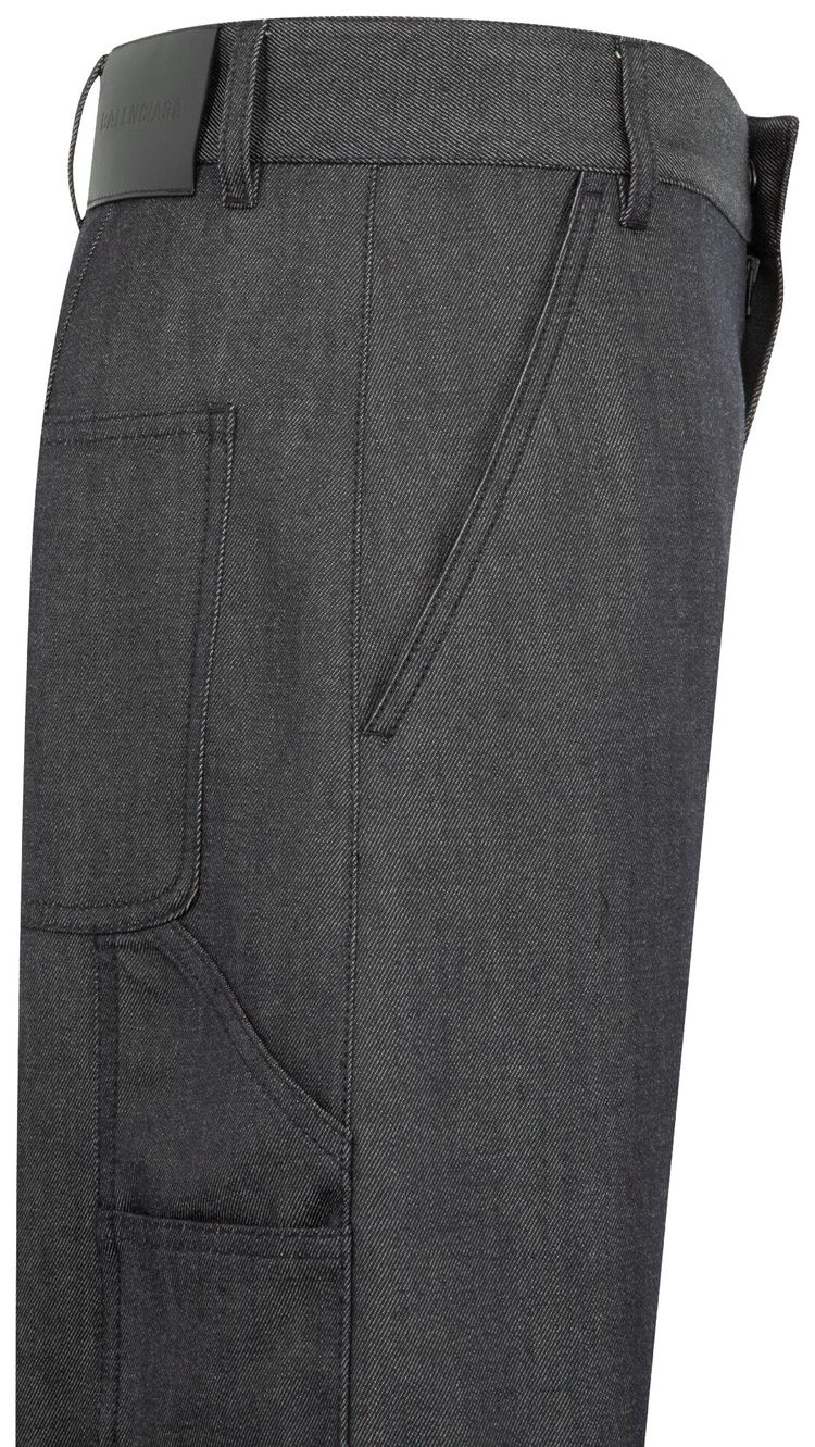 Balenciaga Relaxed Cargo Pant Grey
