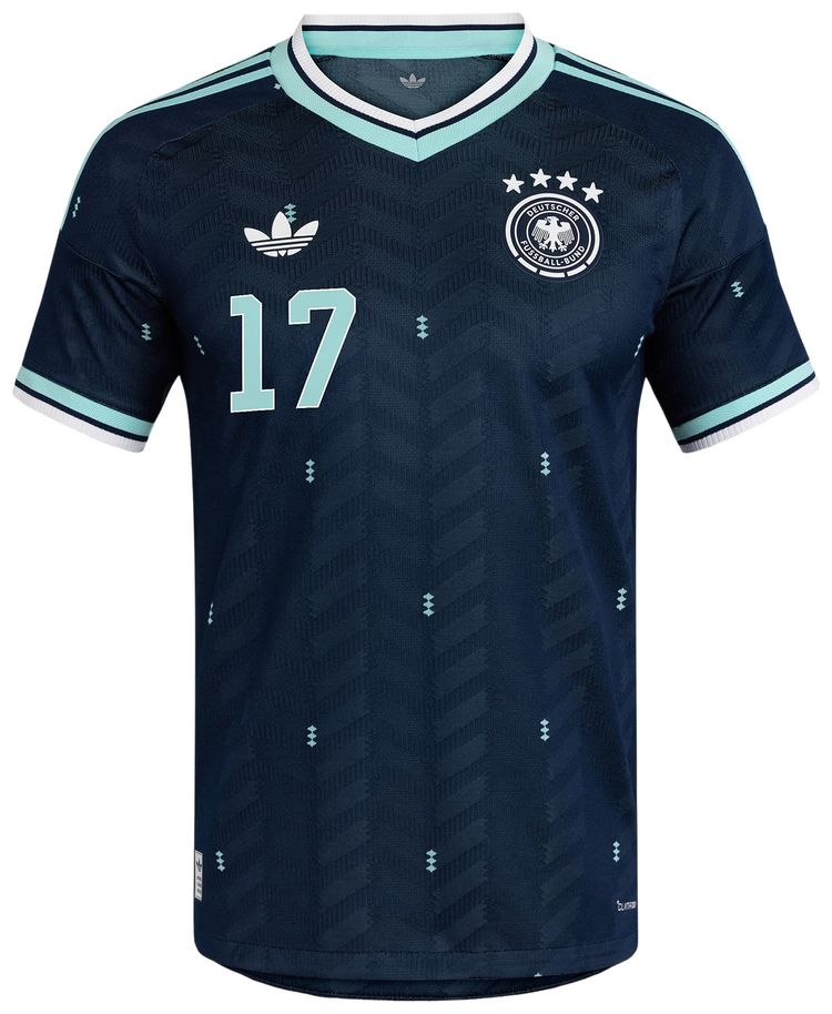 Adidas Germany 26 Away Authentic Wirtz Jersey Collegiate Navy