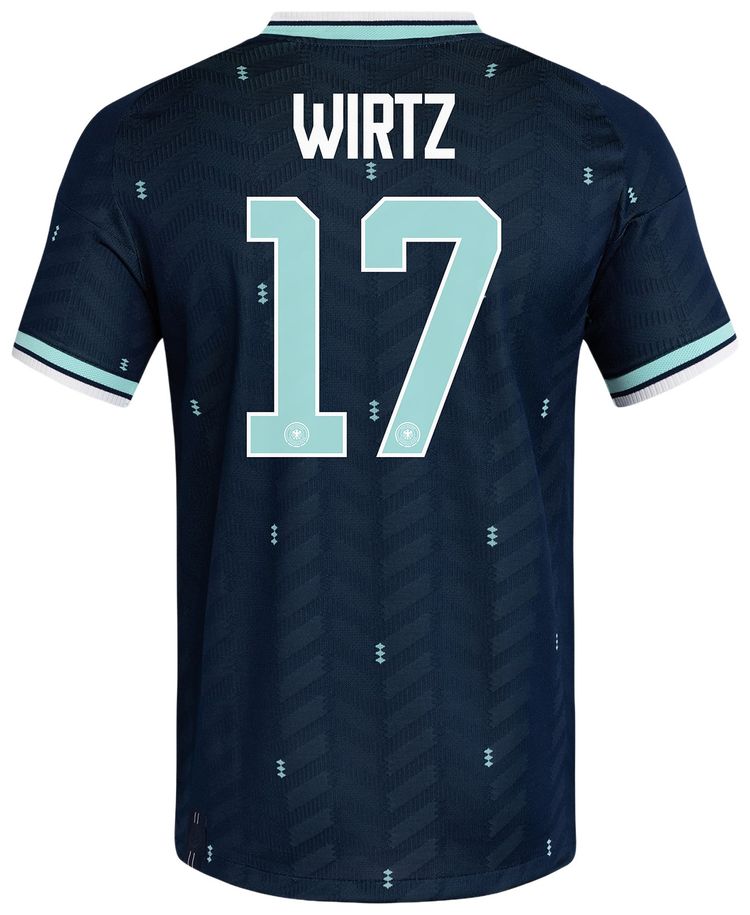Adidas Germany 26 Away Authentic Wirtz Jersey Collegiate Navy