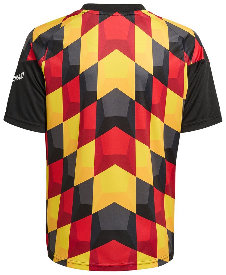Adidas Germany 26 Home Pre Match Jersey BlackTeam Yellow
