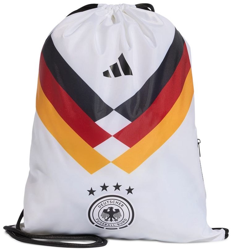 Adidas Germany 26 Gymsack WhiteBlackMulticolor