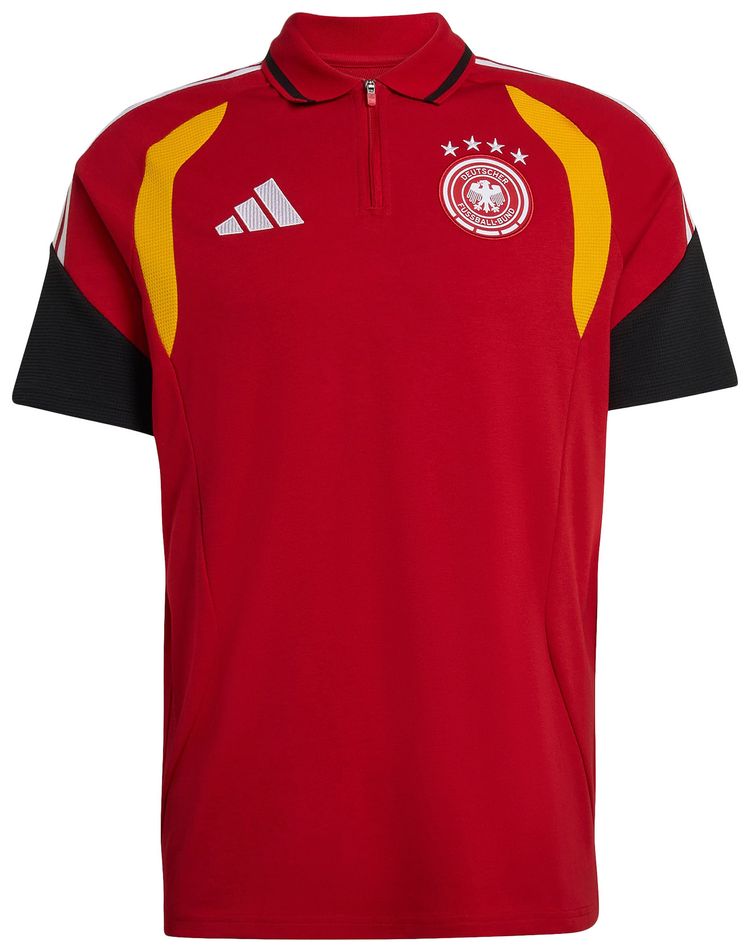 Adidas Germany 26 Tiro Polo Shirt Team Power Red 2