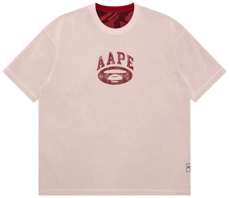 AAPE Moonface Logo Tee Ivory