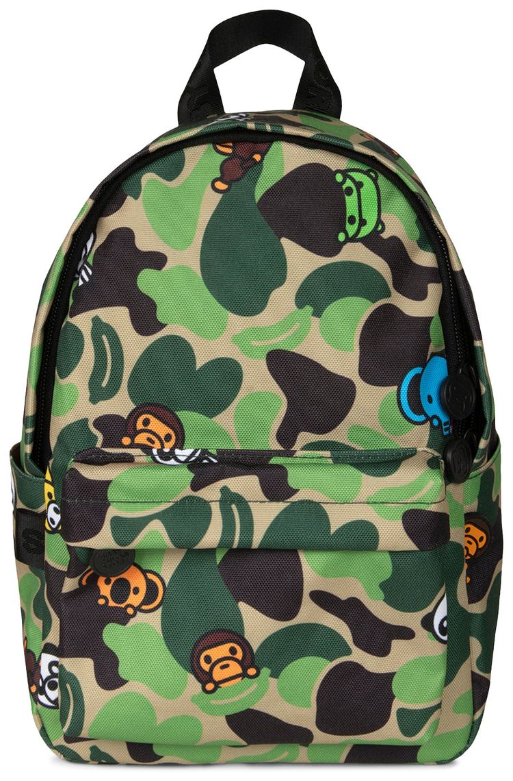 Baby Milo Store Camo Small Backpack GreenBlack