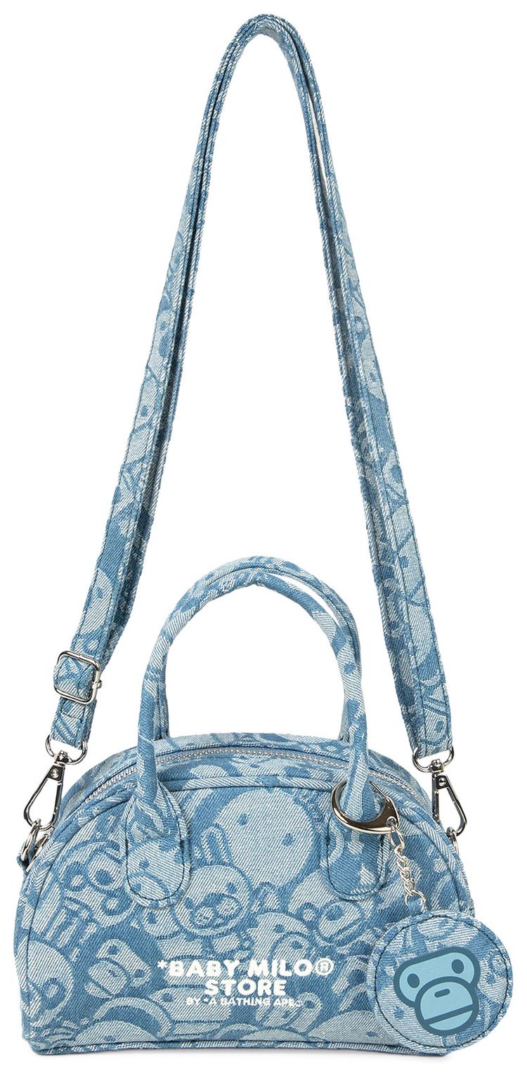 Baby Milo Store Milo  Friends Crossbody Bag BlueMulticolor