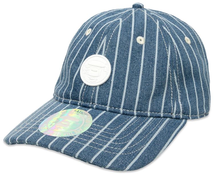 AAPE AAPENOW Moonface Logo Cap BlueWhite