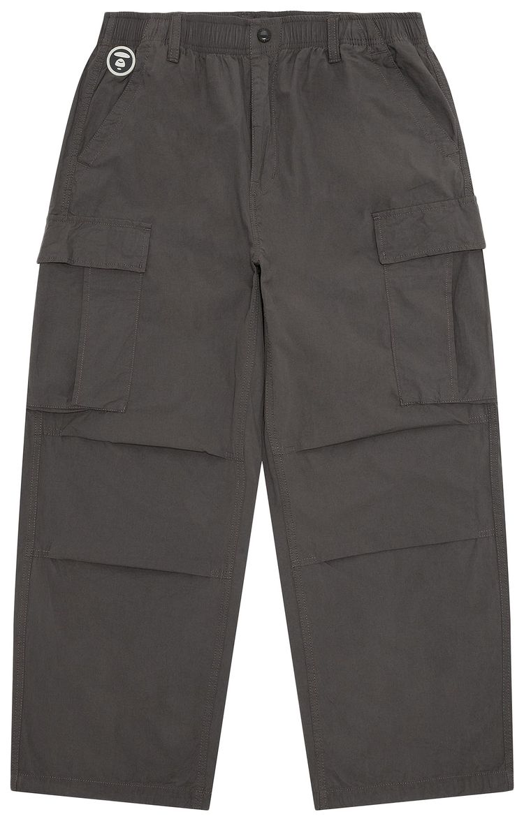 AAPE AAPENOW Moonface Cargo Pants Grey