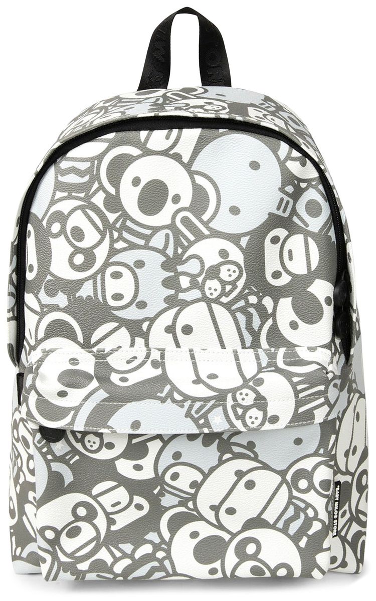 Baby Milo Store Milo  Friends Medium Backpack WhiteMulticolor