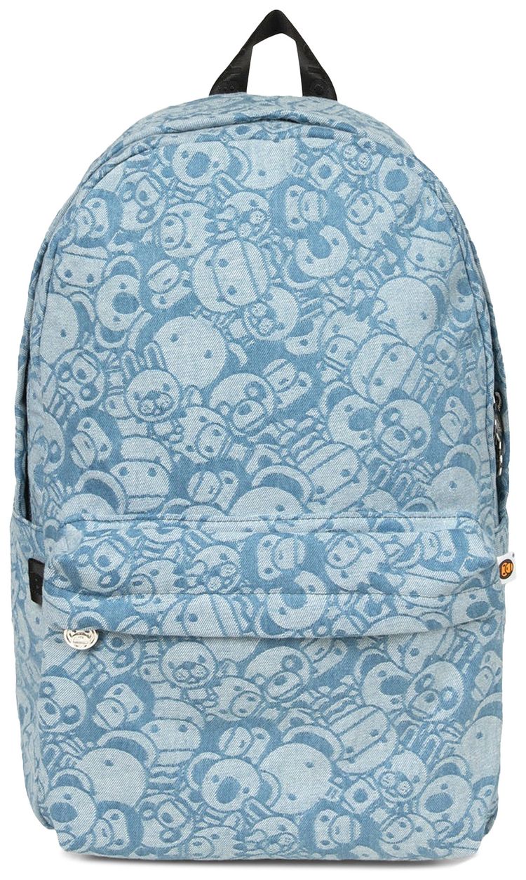 Baby Milo Store Milo  Friends Large Backpack BlueMulticolor