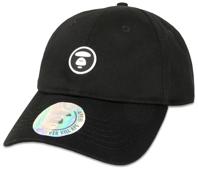 AAPE AAPENOW Logo Cap Black