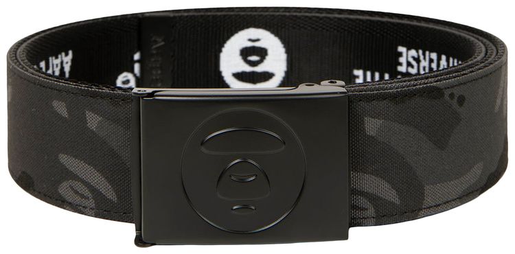 AAPE Moonface Camo Belt BlackMulticolor
