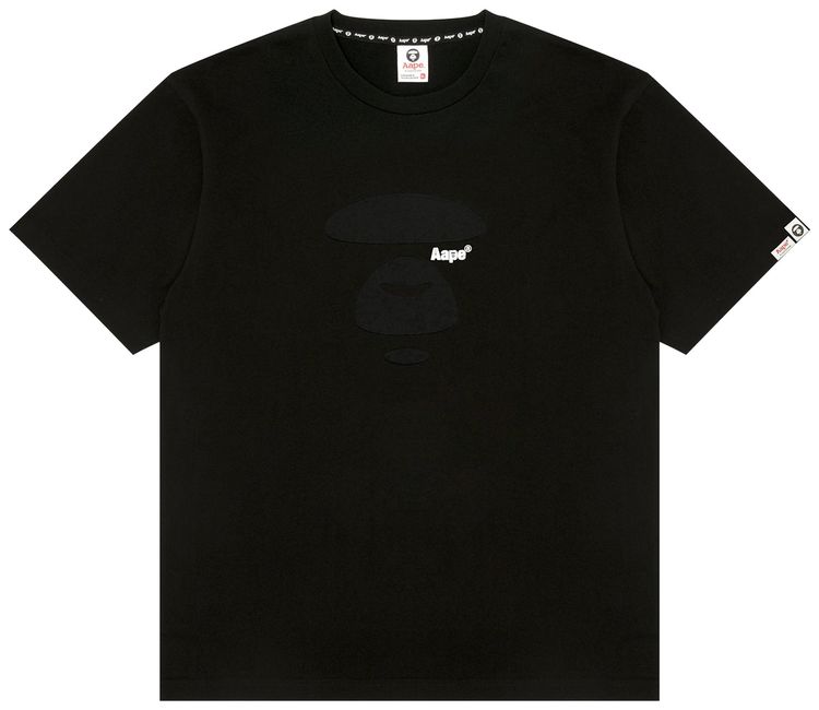 AAPE AAPEUNVS Unvs Moonface Tee Black