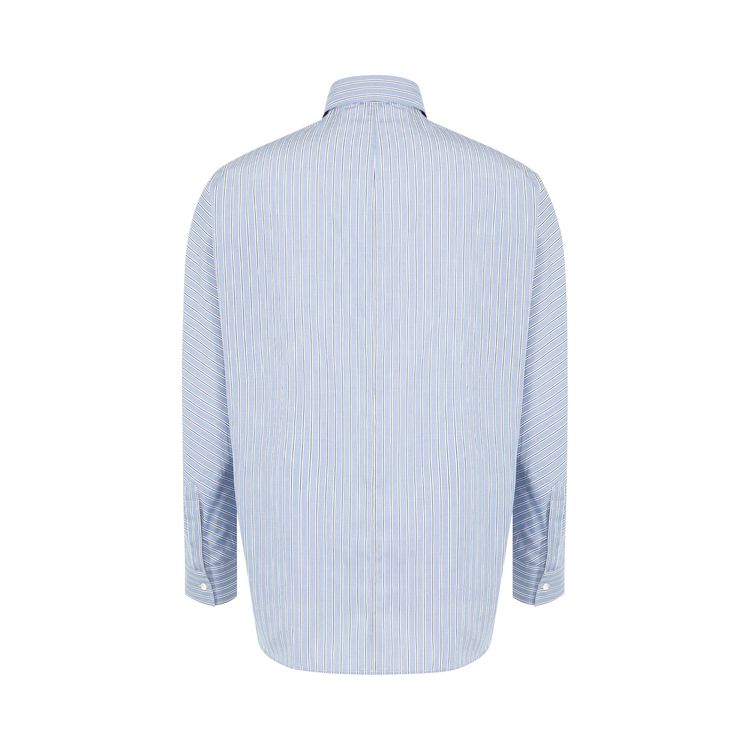 Givenchy Couture Seam Overshirt WhiteNavy