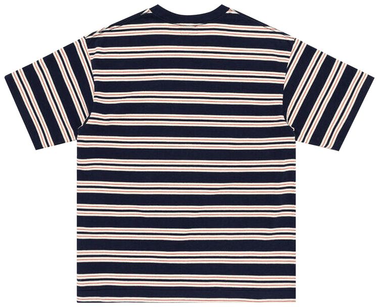 Human Made Striped T Shirt Navy