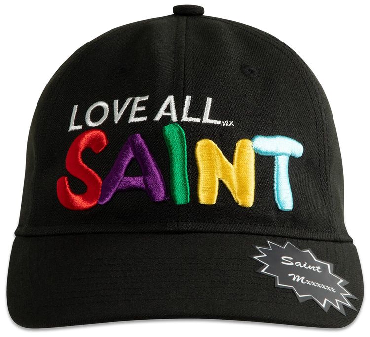 Saint Michael Love All Cap Black