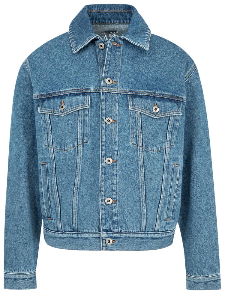 Loewe Anagram Jacket Jeans Blue