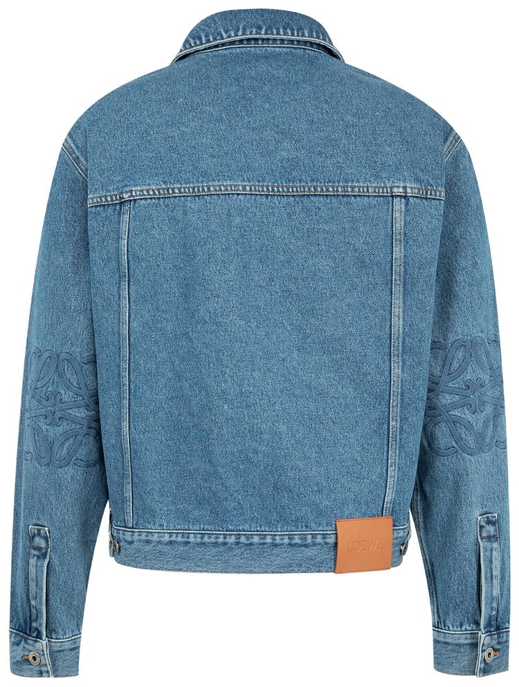 Loewe Anagram Jacket Jeans Blue