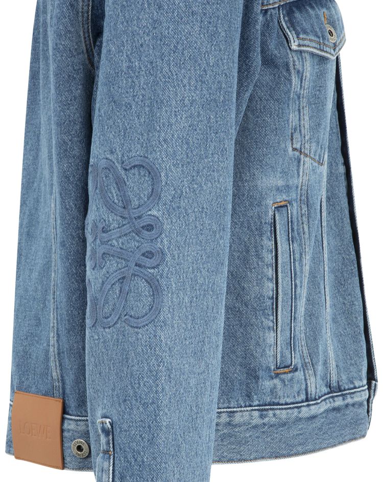 Loewe Anagram Jacket Jeans Blue