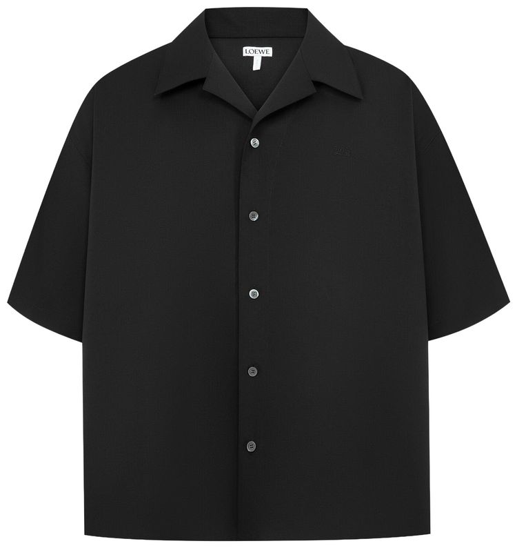 Loewe Short Sleeve Shirt Black