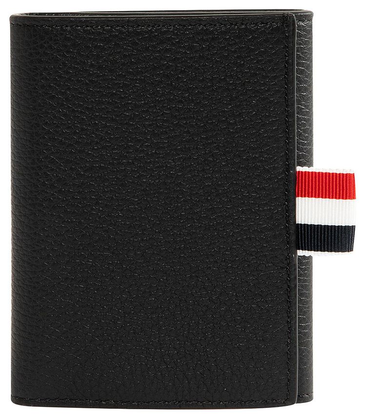 Thom Browne Snap Trifold Wallet Black