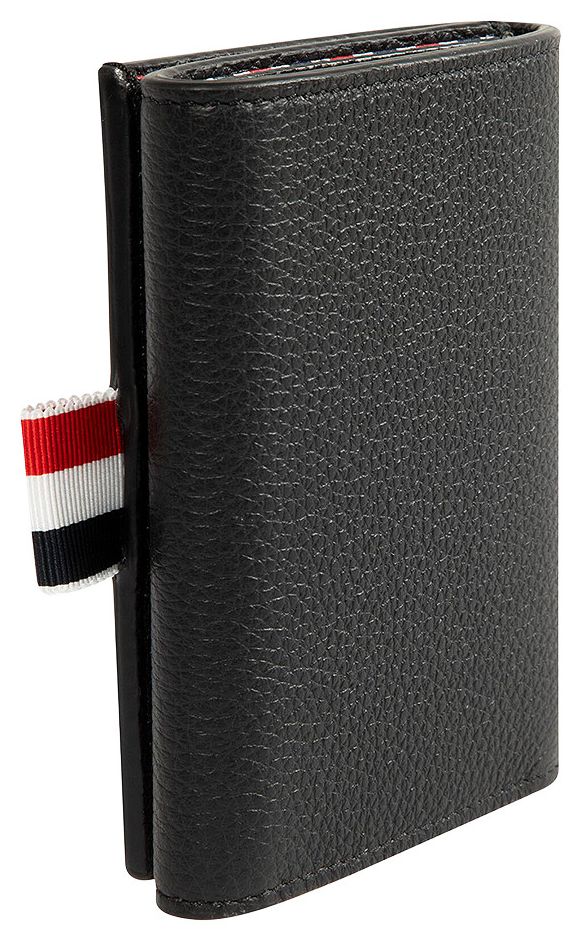 Thom Browne Snap Trifold Wallet Black
